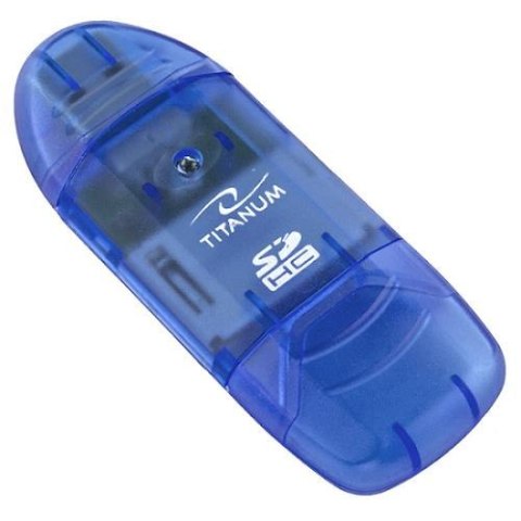 Czytnik kart SDHC/MicroSDHC Titanum TA101B (SDHC Pen Drive) Czytnik kart SDHC/MicroSDHC Titanum TA101B (SDHC Pen Drive)