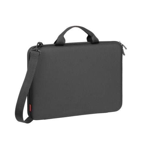 Etui do notebooka 14" RIVACASE Antishock, twarde, z uchwytami i paskiem, z materiału wodoodpornego, czarne Etui do notebooka 14" RIVACASE Antishock, twarde, z uchwytami i paskiem, z materiału wodoodpornego, czarne