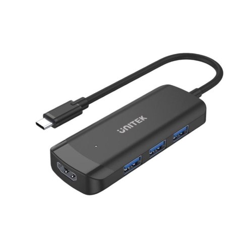 HUB USB-C Unitek H1110B 3x USB-A 3.1, HDMI 4K@30Hz HUB USB-C Unitek H1110B 3x USB-A 3.1, HDMI 4K@30Hz