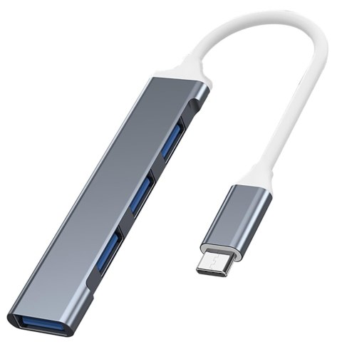 Hub USB-C VAKOSS TC-4125X USB 3.0 Hub USB-C VAKOSS TC-4125X USB 3.0