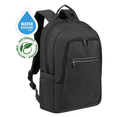 Plecak do notebooka 15,6"-16" RIVACASE ECO Alpendorf 7561, czarny, z ekologicznego, wodoodpornego materiału z recyklingu (rPET) Plecak do notebooka 15,6"-16" RIVACASE ECO Alpendorf 7561, czarny, z ekologicznego, wodoodpornego materiału z recyklingu (rPET)