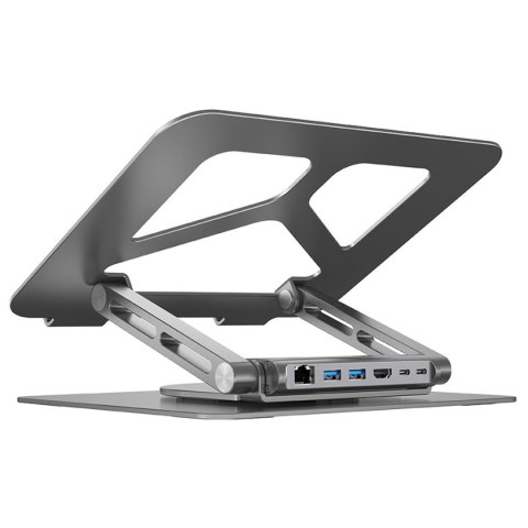 Podstawka pod laptop UNITEK D1109A HUB USB-C, HDMI, 4K, PD 100W Podstawka pod laptop UNITEK D1109A HUB USB-C, HDMI, 4K, PD 100W