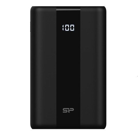 Powerbank Silicon Power QS55 20000mAh LCD QC3.0+PD 1x USB-C, 1x USB-A, 1x mUSB, 1x Lightning, czarny Powerbank Silicon Power QS55 20000mAh LCD QC3.0+PD 1x USB-C, 1x USB-A, 1x mUSB, 1x Lightning, czarny