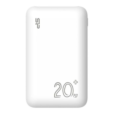 Powerbank Silicon Power QS58 20000mAh 1x USB-C, 2x USB-A, biały Powerbank Silicon Power QS58 20000mAh 1x USB-C, 2x USB-A, biały
