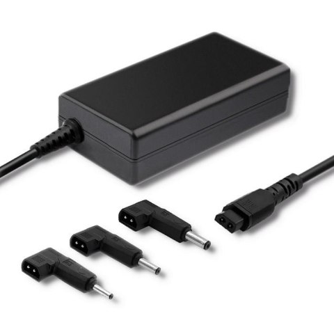 Zasilacz sieciowy Qoltec specjalizowany do Asus 65W 3 wtyczki Zasilacz sieciowy Qoltec specjalizowany do Asus 65W 3 wtyczki