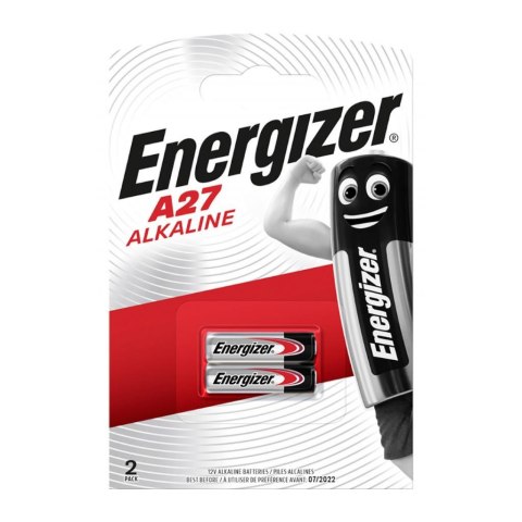 Bateria alkaliczna Energizer 27A MN27 x2, do pilota samochodowego Bateria alkaliczna Energizer 27A MN27 x2, do pilota samochodowego