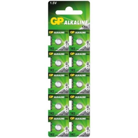 Bateria alkaliczna mini GP 192 / G3 x10 Bateria alkaliczna mini GP 192 / G3 x10