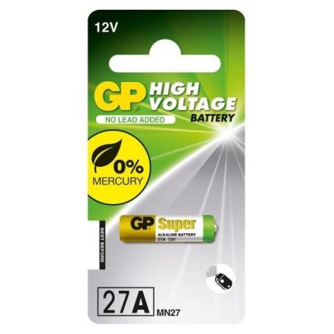 Bateria do pilota samochodowego GP 27A MN27 x1 Bateria do pilota samochodowego GP 27A MN27 x1