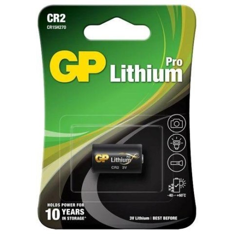 Bateria foto litowa GP CR2 x1 Bateria foto litowa GP CR2 x1