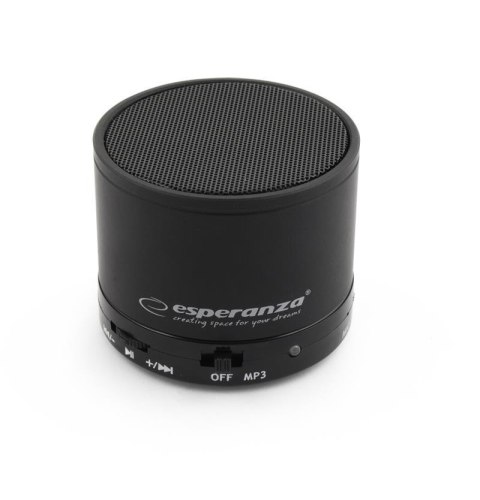 Głośnik Bluetooth Esperanza Ritmo Czarny EP115K Głośnik Bluetooth Esperanza Ritmo Czarny EP115K