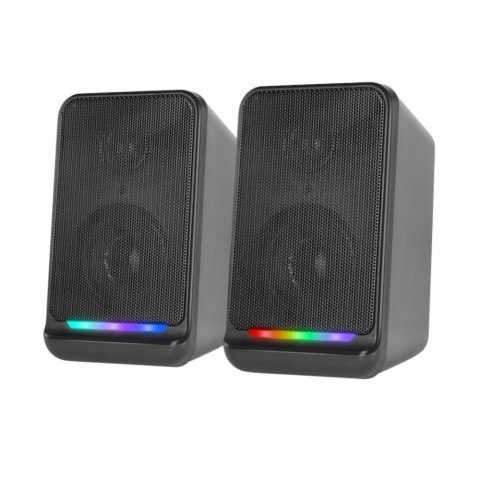 Głośniki Defender SPK 120 2.0 6W USB podświetlenie LED RGB Głośniki Defender SPK 120 2.0 6W USB podświetlenie LED RGB