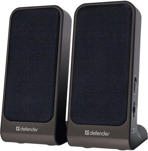 Głośniki Defender SPK-225 2.0 4W USB szaro-czarne Głośniki Defender SPK-225 2.0 4W USB szaro-czarne