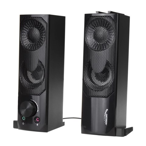 Głośniki komputerowe soundbar Audiocore AC955 3Wx2, LED, USB 5v, wejście liniowe Głośniki komputerowe soundbar Audiocore AC955 3Wx2, LED, USB 5v, wejście liniowe