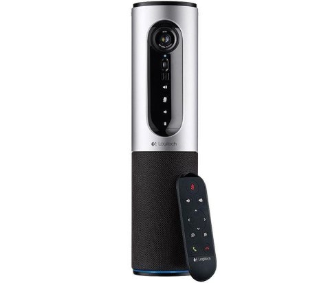 Kamera przenośna Logitech ConferenceCam Connect z zestawem głośnomówiącym Bluetooth USB Silver Kamera przenośna Logitech ConferenceCam Connect z zestawem głośnomówiącym Bluetooth USB Silver