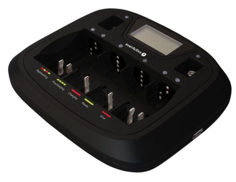 Ładowarka akumulatorków Ni-MH EverActive NC900U Ładowarka akumulatorków Ni-MH EverActive NC900U