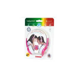 Słuchawki BuddyPhones Discover Pink dla dzieci 85dB