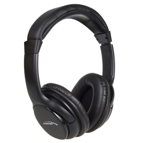 Słuchawki z mikrofonem Audiocore AC720 B Bluetooth V5.1, czarne, bezprzewodowe, nauszne Słuchawki z mikrofonem Audiocore AC720 B Bluetooth V5.1, czarne, bezprzewodowe, nauszne