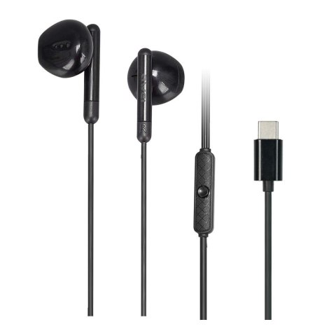 Słuchawki z mikrofonem Awei PC-6T stereo USB-C czarne Słuchawki z mikrofonem Awei PC-6T stereo USB-C czarne