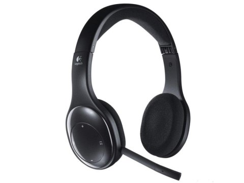 Słuchawki z mikrofonem Logitech H800 bezprzewodowe czarne Słuchawki z mikrofonem Logitech H800 bezprzewodowe czarne