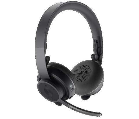 Słuchawki z mikrofonem Logitech MS Zone Wireless bezprzewodowe czarne Słuchawki z mikrofonem Logitech MS Zone Wireless bezprzewodowe czarne