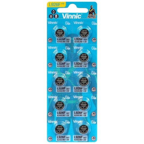 Baterie alkaliczne mini L926F Vinnic 10 szt. Baterie alkaliczne mini L926F Vinnic 10 szt.
