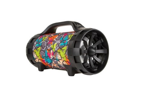 Głośnik Bluetooth Rebel KOM0944 kamuflaż z mikrofonem Głośnik Bluetooth Rebel KOM0944 kamuflaż z mikrofonem