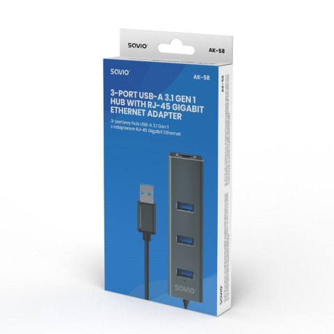 Hub USB SAVIO AK-58 Hub USB SAVIO AK-58