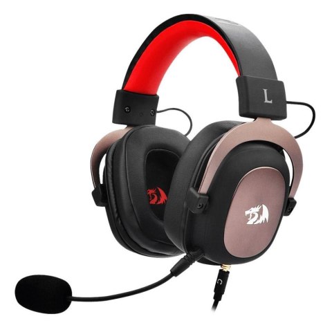 Słuchawki z mikrofonem Redragon Zeus H510-1 gamingowe czarno-czerwone Słuchawki z mikrofonem Redragon Zeus H510-1 gamingowe czarno-czerwone
