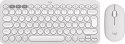 Zestaw klawiatura i mysz LOGITECH Pebble 2 Combo (Tonalny biały) 920-012240