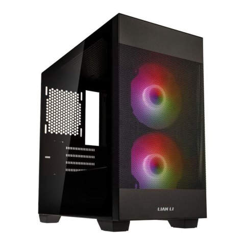 Obudowa Lian Li LANCOOL 205M MESH BLACK Micro-ATX bez zasilacza z oknem czarna Obudowa Lian Li LANCOOL 205M MESH BLACK Micro-ATX bez zasilacza z oknem czarna