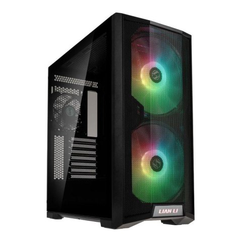 Obudowa Lian Li LANCOOL 215 BLACK E-ATX Midi Tower bez zasilacza z oknem czarna Obudowa Lian Li LANCOOL 215 BLACK E-ATX Midi Tower bez zasilacza z oknem czarna