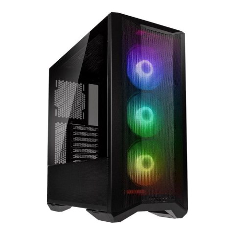 Obudowa Lian Li LANCOOL II MESH C RGB BLACK E-ATX Midi Tower bez zasilacza z oknem czarna Obudowa Lian Li LANCOOL II MESH C RGB BLACK E-ATX Midi Tower bez zasilacza z oknem czarna