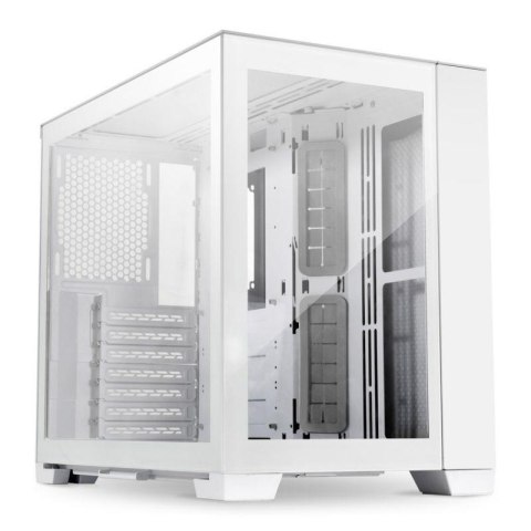 Obudowa Lian Li O11D MINI-S ATX Midi Tower bez zasilacza z oknem biała Obudowa Lian Li O11D MINI-S ATX Midi Tower bez zasilacza z oknem biała