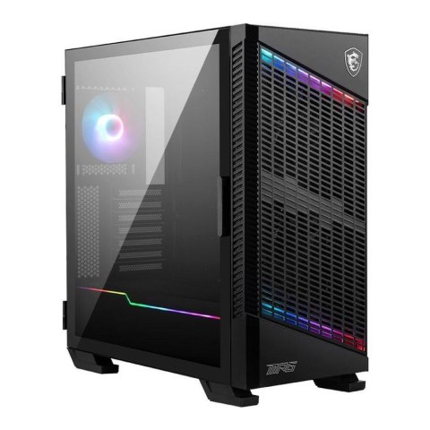 Obudowa MSI MPG VELOX 100P AIRFLOW ATX Midi z oknem, bez zasilacza Obudowa MSI MPG VELOX 100P AIRFLOW ATX Midi z oknem, bez zasilacza