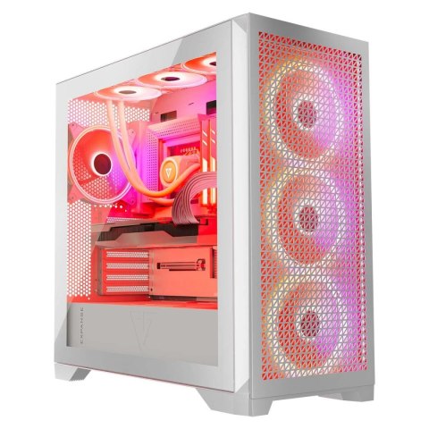 Obudowa Modecom Volcano Expanse T APEX ARGB MIDI Biała Obudowa Modecom Volcano Expanse T APEX ARGB MIDI Biała