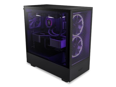 Obudowa NZXT H5 Flow Midi Tower czarna z oknem Obudowa NZXT H5 Flow Midi Tower czarna z oknem