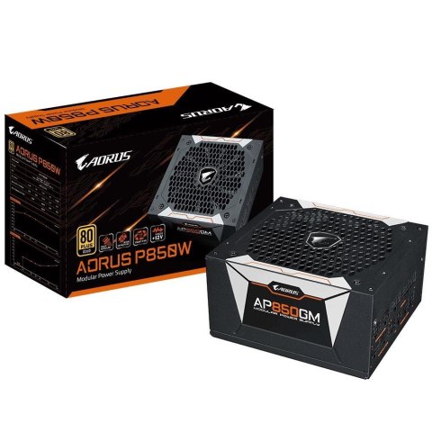 Zasilacz Gigabyte AORUS GP-AP850GM 850W 135mm 80+Gold Zasilacz Gigabyte AORUS GP-AP850GM 850W 135mm 80+Gold