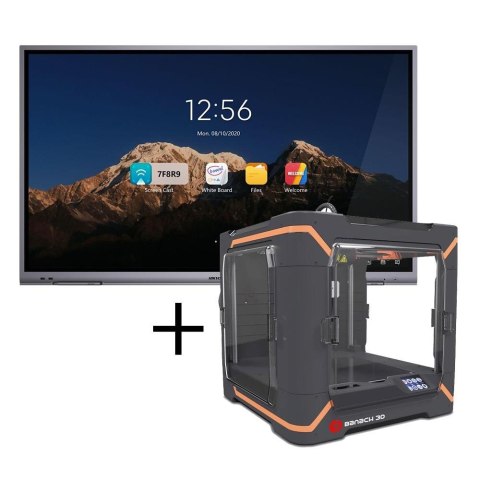 Zestaw: Drukarka Banach 3D School z monitorem interaktywnym Hikvision 65" za złotówkę Zestaw: Drukarka Banach 3D School z monitorem interaktywnym Hikvision 65" za złotówkę