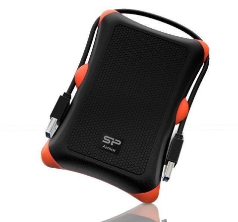 Dysk zewnętrzny Silicon Power ARMOR A30 1TB 2,5" 5400 USB 3.0 BLACK / PANCERNY / wstrząsoodporny Dysk zewnętrzny Silicon Power ARMOR A30 1TB 2,5" 5400 USB 3.0 BLACK / PANCERNY / wstrząsoodporny