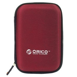 Etui Orico PHD-25-BK-BP na dysk zewnętrzny, materiałowe, czerwone