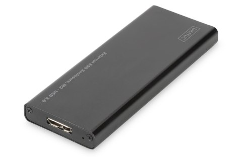Obudowa Digitus USB 3.0 na dysk SSD M2 (NGFF) SATA III, 80/60/42/30mm, aluminiowa Obudowa Digitus USB 3.0 na dysk SSD M2 (NGFF) SATA III, 80/60/42/30mm, aluminiowa