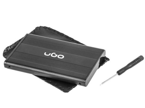 Obudowa na dysk HDD/SSD UGO UKZ-1003 USB 2.0 SATA 2,5" aluminium Obudowa na dysk HDD/SSD UGO UKZ-1003 USB 2.0 SATA 2,5" aluminium