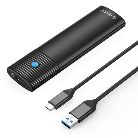 Obudowa na dysk Orico PWM2-BK-EP M.2 SATA USB-C czarna Obudowa na dysk Orico PWM2-BK-EP M.2 SATA USB-C czarna