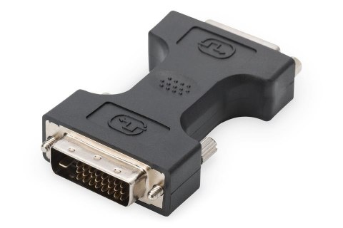 Adapter DIGITUS DVI-D DualLink WQXGA 30Hz Typ DVI-D (24+1)/DVI-I (24+5) M/Ż czarny Adapter DIGITUS DVI-D DualLink WQXGA 30Hz Typ DVI-D (24+1)/DVI-I (24+5) M/Ż czarny