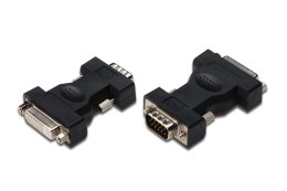 Adapter DIGITUS DVI-I (24+5) /Ż - DSUB 15 pin /M