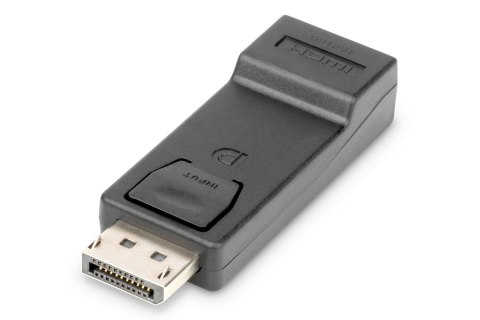 Adapter DIGITUS DisplayPort, DP-HDMI typA, M/Ż Adapter DIGITUS DisplayPort, DP-HDMI typA, M/Ż