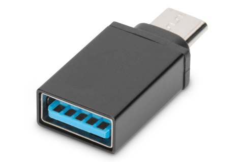 Adapter DIGITUS USB 3.0 SuperSpeed Typ USB C/USB A M/Ż czarny Adapter DIGITUS USB 3.0 SuperSpeed Typ USB C/USB A M/Ż czarny
