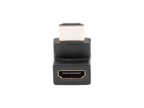 Adapter Lanberg AD-0034-BK HDMI(M) - HDMI(F) kątowy góra czarny Adapter Lanberg AD-0034-BK HDMI(M) - HDMI(F) kątowy góra czarny
