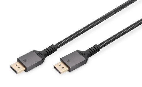 Kabel DisplayPort DIGITUS PREMIUM 8K60Hz UHD DP/DP M/M czarny 1m Kabel DisplayPort DIGITUS PREMIUM 8K60Hz UHD DP/DP M/M czarny 1m