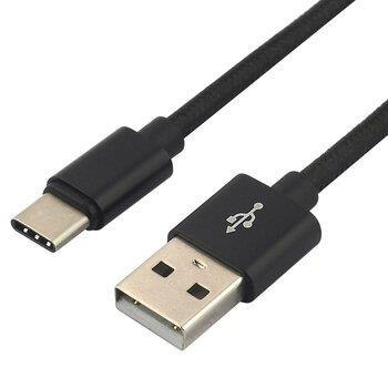 Kabel USB-C everActive CBB-1CB 1m czarny Kabel USB-C everActive CBB-1CB 1m czarny